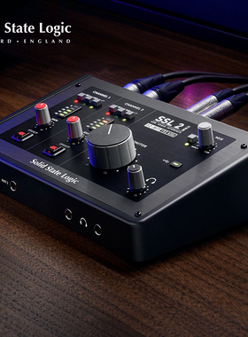 Solid State Logic SSL2 MKII 新款音频接口专业外置声卡录音编曲