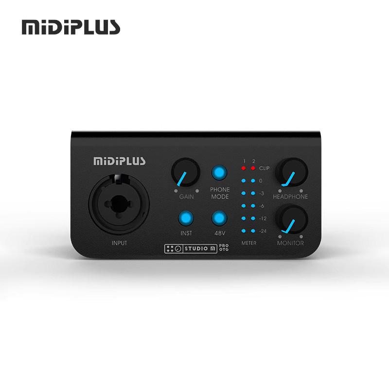 MiDiPLus迷笛 Studio M Pro OTG电脑手机直播唱歌录音网红K歌声卡图片