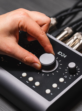 Audient ID24 MK2 专业音频接口编曲制作混音播音播客直播有声书