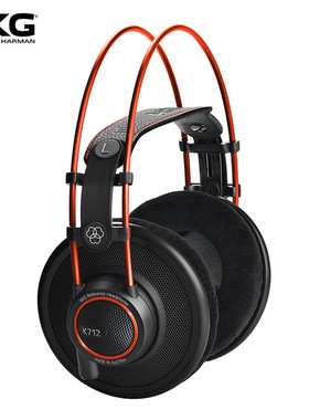 AKG爱科技k712参考级录音棚精确聆听混音制流苏花边色绿暗微型风