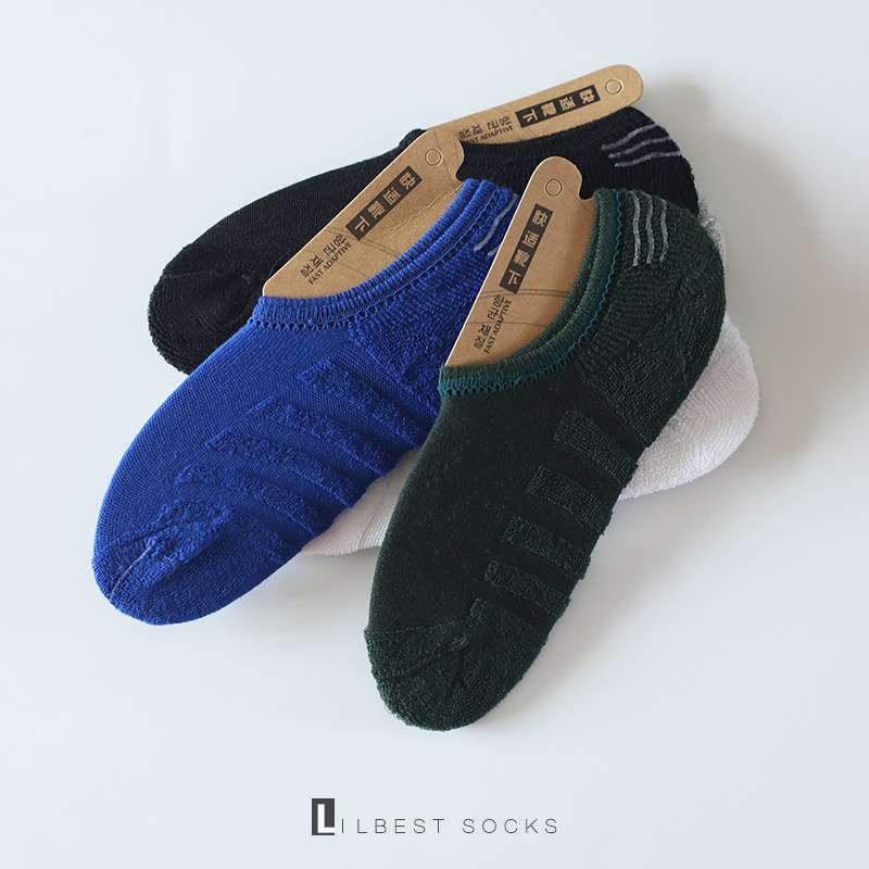 Spring and summer Socks pure cotton Boat socks motion non-slip Invisible socks Sweat towel Shallow mouth black and white Socks Running Socksin the Lingerie/Men's underwear/Tracksuit , Sock/Bottoming socks/Stockings/Legs socks  category - from Buy2taobao.com to provide professional Taobao agent buy service