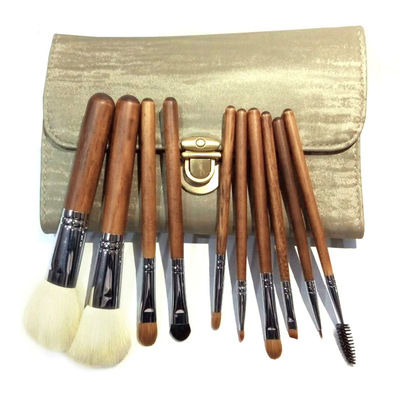 classique化妆刷10支羊毛粉散粉工具散粉刷眼影刷全套套羊眼影