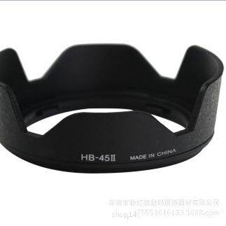 HB-45II莲花瓣卡口遮光罩适用尼康镜头D5100/D5000套机18-55镜头