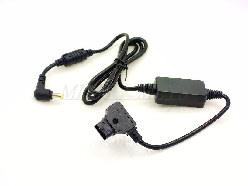 松下DVX200 eva1摄像机B口电源线通用索尼FS5 Z190摄像机12V供电