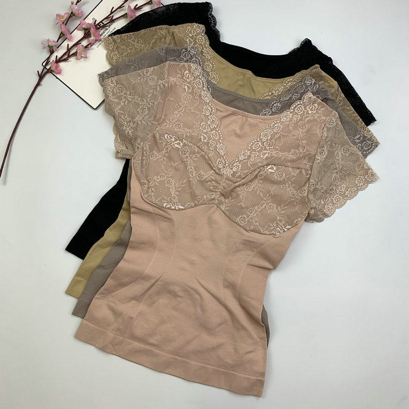 2025春夏新款蕾丝打底衫女托胸修身背心轻塑身收腹美体保暖上衣薄,女士内衣/男士内衣/家居服,保暖上装,淘宝优惠券,粉丝福利购,淘宝优惠卷