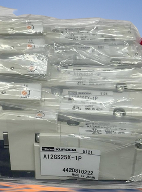 A12GS25X-1P A12PS25X-1P 日本原装全新黑田精工电磁阀