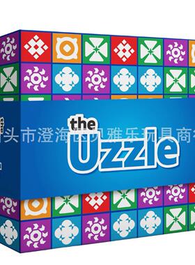 跨境UZZLE亚马逊空间逻辑思维桌游匹配GAME UZZLE 亲子互动玩具