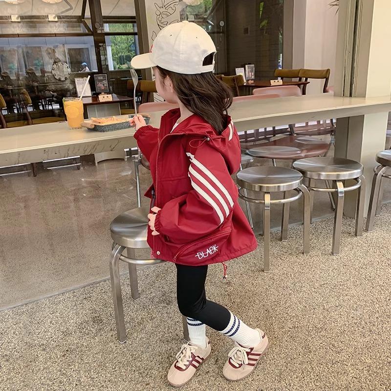 女童外套春秋款2025新款