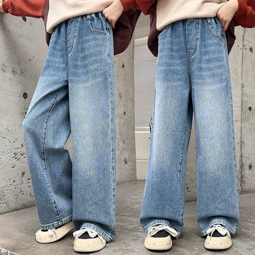 女童裤子春秋款2024新款