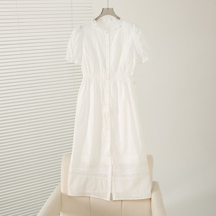 2025春夏新款学院风户外运动时尚拼接伞状裙连衣裙女TTOW256415N