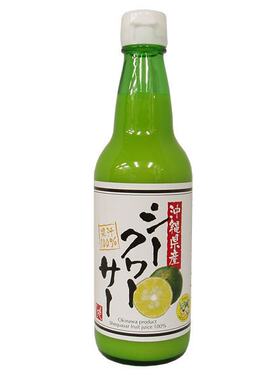 日本进口  もへじ冲绳产纯柠檬汁 料理调味汁 饮料果汁 360ml