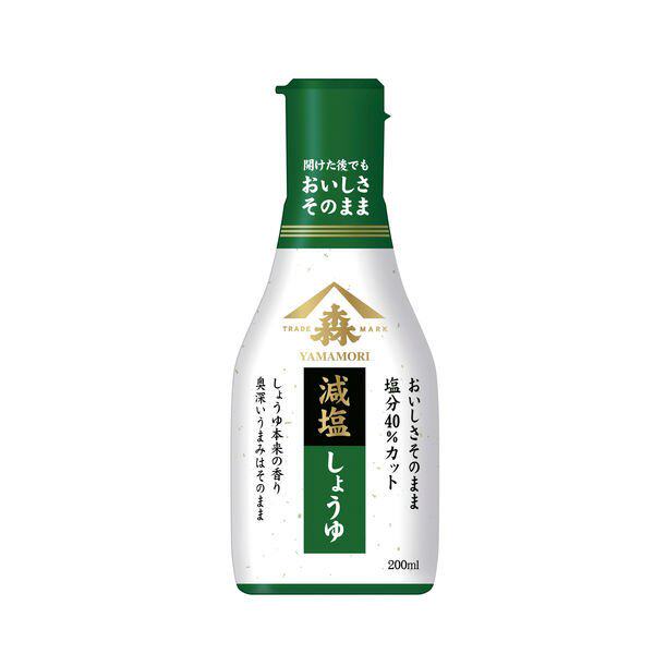 日本进口 ヤマモリ 森字原汁美味减盐酱油  200ml