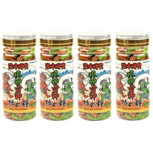 日本进口柿种风神雷神110g×4