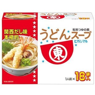 日本进口东丸乌冬面汤调味粉关西昆布干鲣鱼提鲜高汤粉8g*18袋/盒