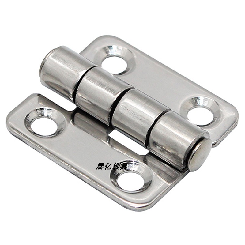 CL253-1不锈钢304工业柜门铰链配电柜普通柜门平开折叠承重活页