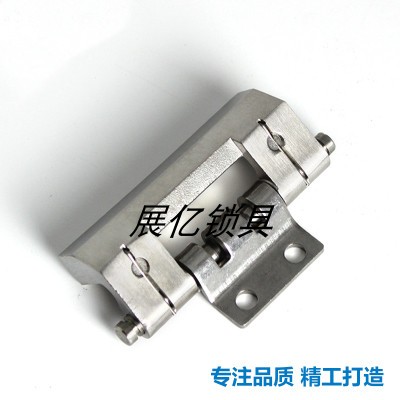 CL201-1不锈钢304折弯铰链转动合页工业配电柜门机箱门暗装式活页