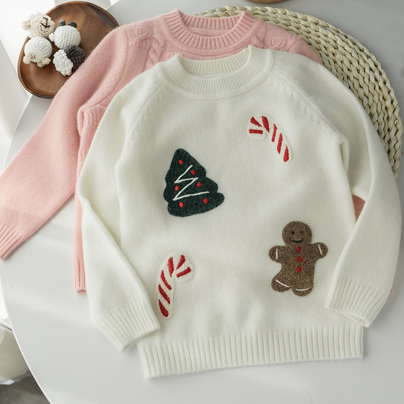 洪叶云台儿童羊绒衫男童女童毛衣中大童宝宝加厚针织打底衫冬季潮