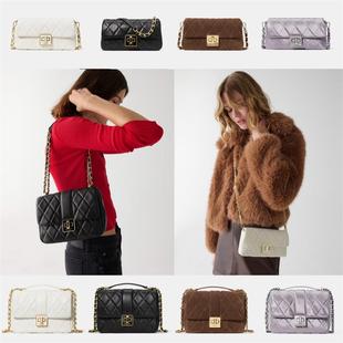 双旦32折起Kate Spade美国官网carey菱格绗缝小香风翻盖链条包