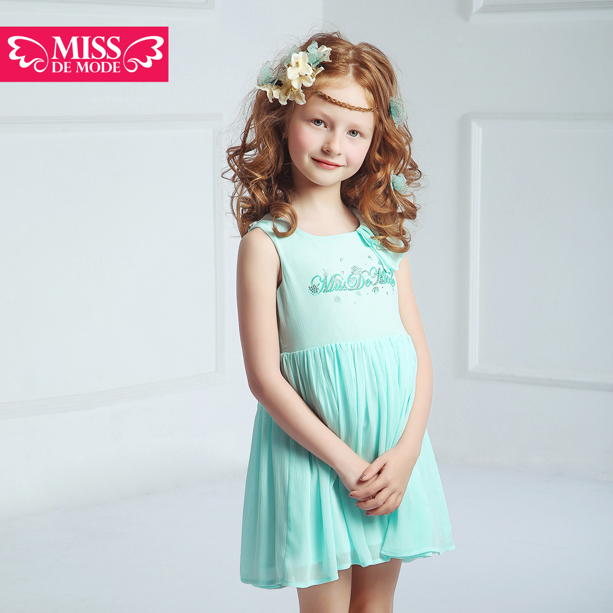 Robes pour fille MISS DE MODE - Ref 2045890 Image 3