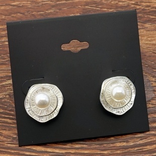 耳钉针饰 式 西洋欧美风时尚 几何扭片造型森女文艺范百搭款