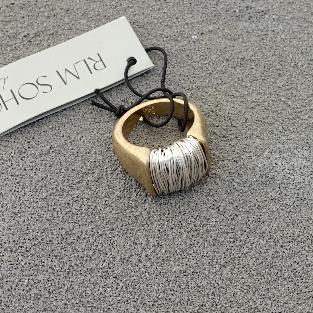 拉睦RLM SOHO双款手工绕丝设计师腔调森女文艺嘻哈朋克摇滚范戒指