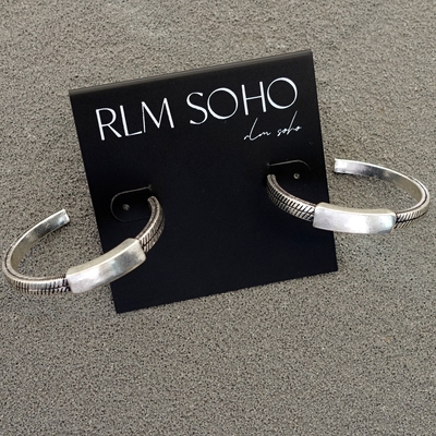 拉睦RLM SOHO做旧金银异域中古宫廷嘻哈朋克摇滚范硬朗风耳钉针环