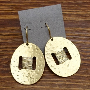 西洋欧美风设计师腔调森女文艺嘻哈朋克摇滚范耳环坠饰品