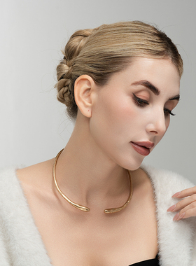 异域欧美风设计师腔调森女文艺嘻哈朋克摇滚范个性潮人项链项圈