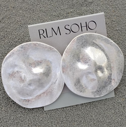 拉睦RLM SOHO哑光金银双色设计师腔调文艺嘻哈朋克摇滚范耳钉饰品