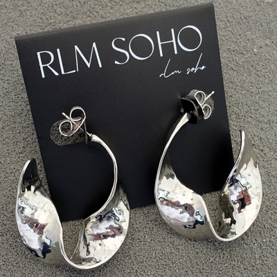 拉睦RLM SOHO设计师腔调文艺嘻哈朋克摇滚范时尚几何造型耳针环饰
