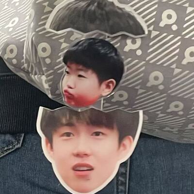 新款5114亚克力抽拉可爱挂件莎头钥匙扣亚克力书包挂件送朋友