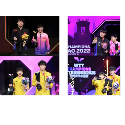 新款莎头5114同人自制莎头WWT双冠孙颖莎王楚钦卡片ins风小卡自制