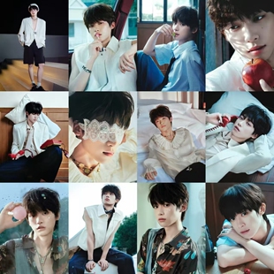 新款梓渝周边拍立得自印高颜值梓渝单人物料拍立得三寸装饰收藏卡