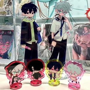 立牌桌面摆件装 ivan同人自制高颜值亚克力q版 饰 异形舞台sua 新款