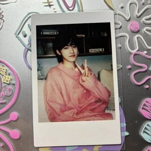 TNT时代少年四周边小卡自制宋亚轩单人粉衣比耶3寸拍立得小卡