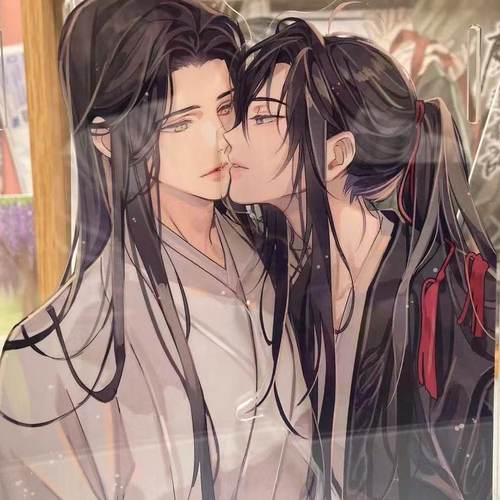 魔道祖师魏无羡蓝忘机立牌亚克力