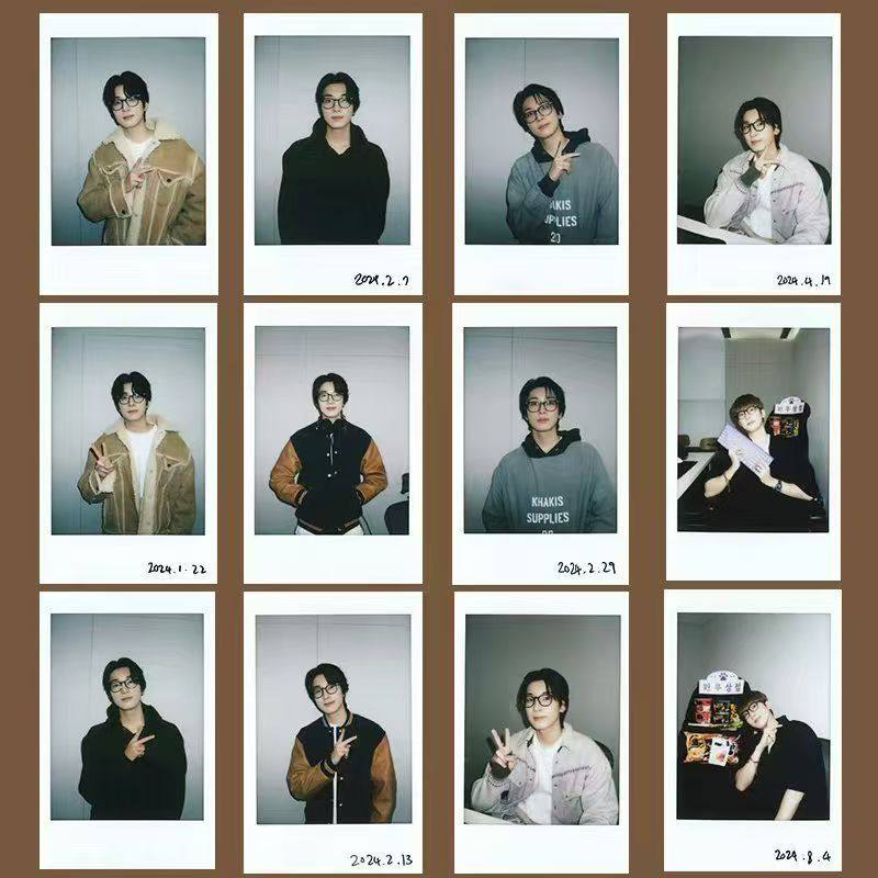 新款seventeen全圆佑周边自印三寸小卡LOMO小卡收藏粉丝应援卡