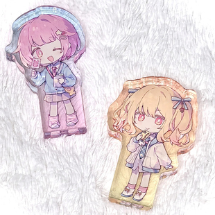 新款pjsk周边自制天马咲希凤笑梦ins风亚克力Q版桌面装饰摆件立牌