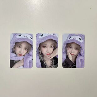 gidle女团周边宋雨琦同人ins风星河特典卡库洛米宋雨琦小卡