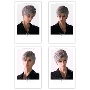 新款恋与深空周边同人自制高颜值秦彻拍立得三寸装饰收藏小卡