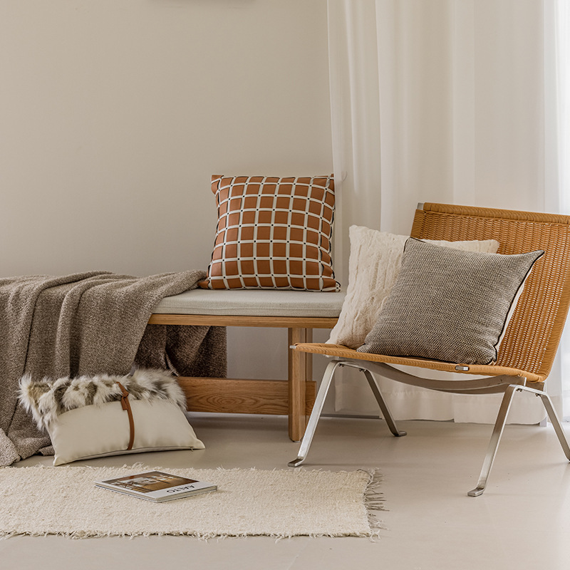 现代简约客厅沙发背景墙装饰画3d立体实物挂画横版设计师样板间画