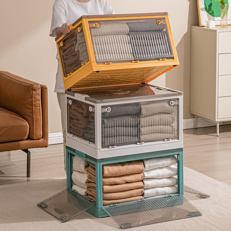 优彤收纳箱家用衣服被子可折叠塑料透明衣柜储物玩具衣服整理箱