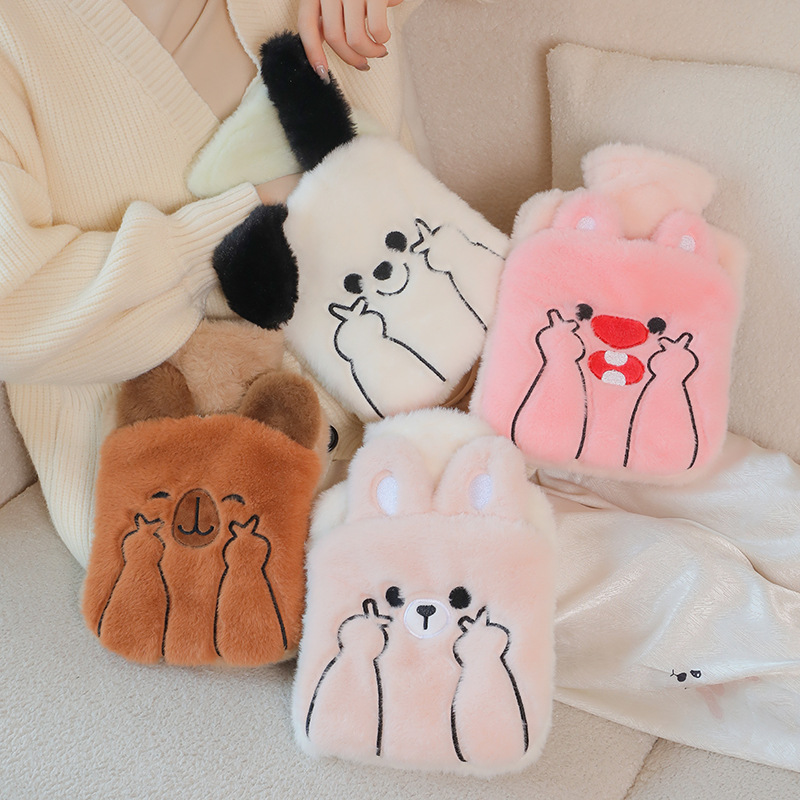 搞怪棉拖鞋女秋冬季外穿2024新款丑萌搞怪室内居家可DIY毛绒拖鞋