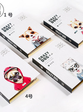 嘻哈王子同学录创意韩版小清新活页初中毕业纪念册通讯录留言包邮