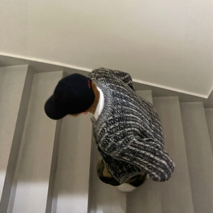 冬季 Block慵懒随性羊毛针织开衫 新品 厚款 外套 INTENSE 男士 Color