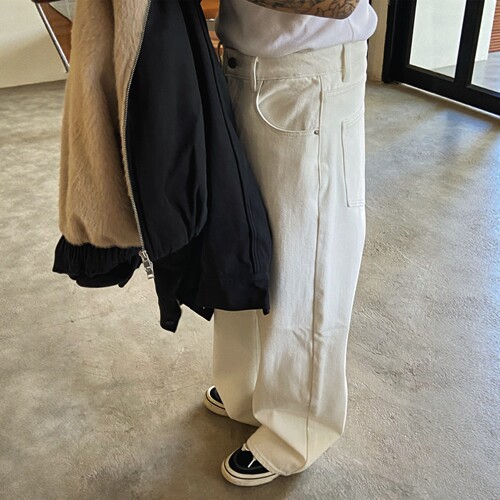 春夏薄款完美弹BV系列直筒牛仔裤