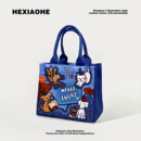 卡通学生饭盒保温包大容量手提包儿童便当包上班小拎包通勤托特包