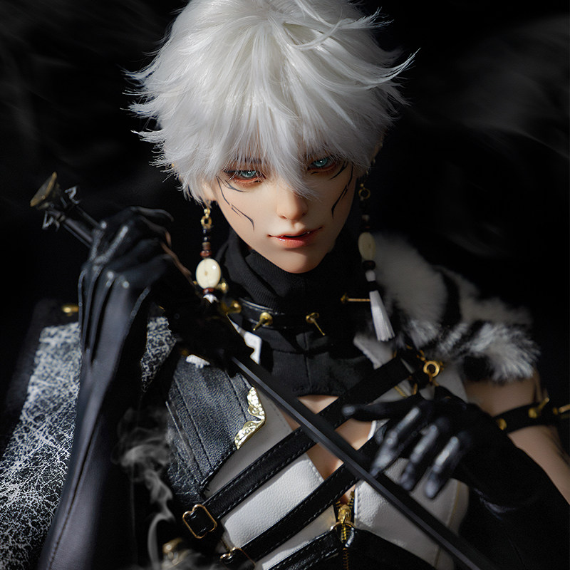 龙魂人形社二十八星宿 箕水豹裸娃bjd娃娃类sd正版古风叔叔