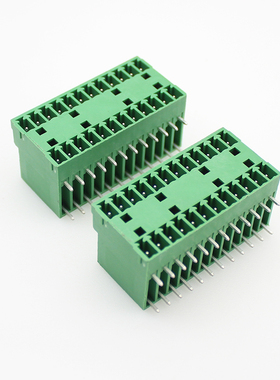 双层插拔式接线端子15EDGRH-3.81mm MCDV1.5/-G1-3.81 ECHB381V