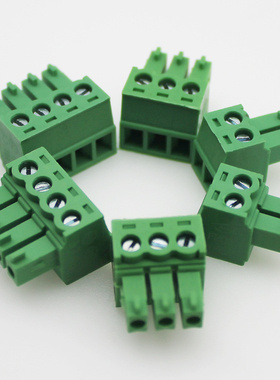 插拔式接线端子15EDGK-3.5mm MC1.5/-ST-3.5 BCZ3.50/180